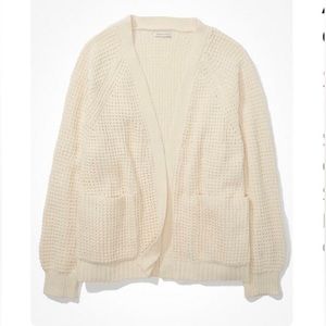 NWOT AE Oversized Chenille Cardigan
